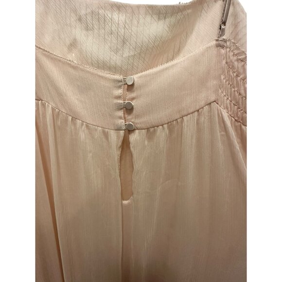 💰BOGO💰 Gold Label Victoria Secret Long Light Pink Nightgown with Sequin Top L - Picture 5 of 7